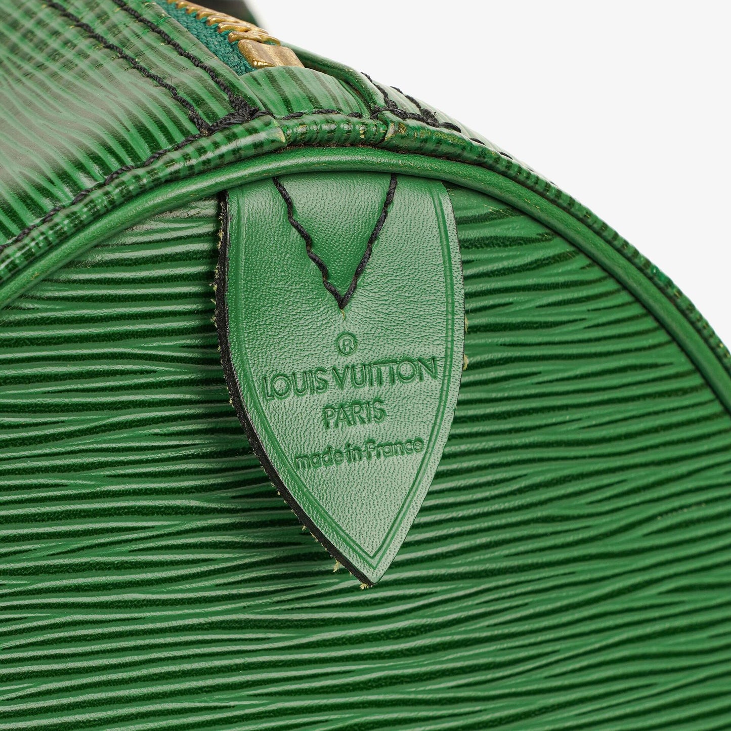Louis Vuitton Keepall 50 Reisetasche aus grünem Epi-Leder