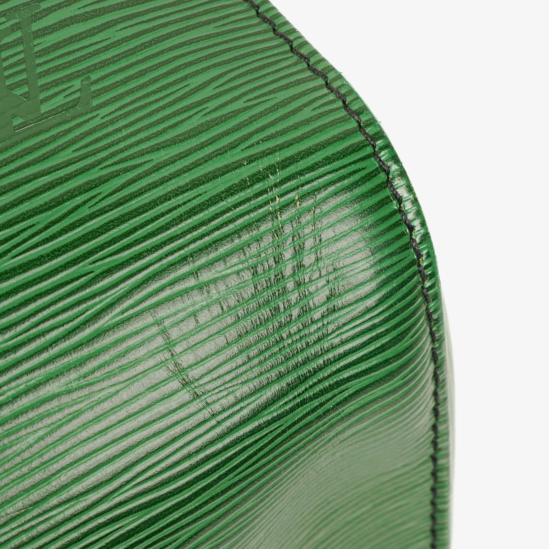 Louis Vuitton Keepall 50 Reisetasche aus grünem Epi-Leder