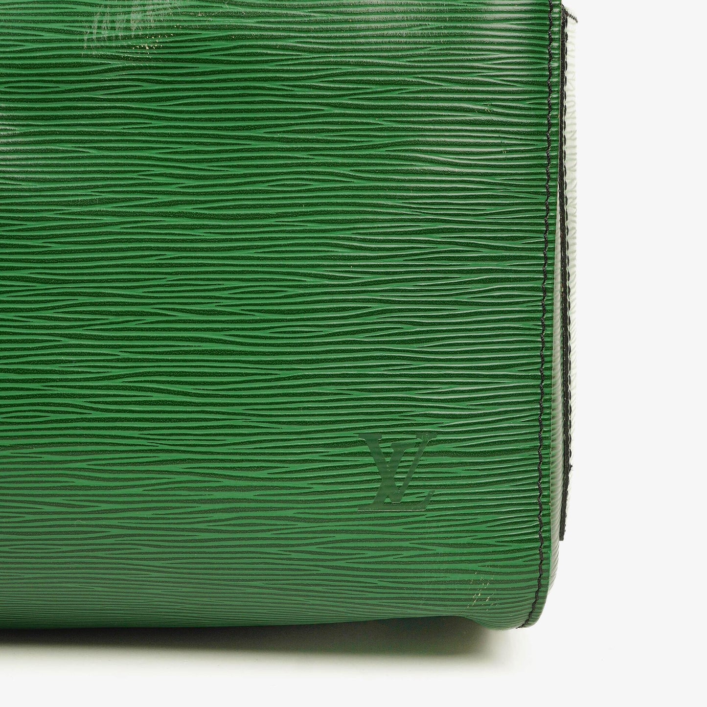 Louis Vuitton Keepall 50 Reisetasche aus grünem Epi-Leder