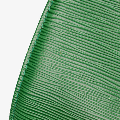 Louis Vuitton Keepall 50 Reisetasche in Grün aus Epi Leder