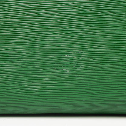 Louis Vuitton Keepall 50 Reisetasche in Grün aus Epi Leder
