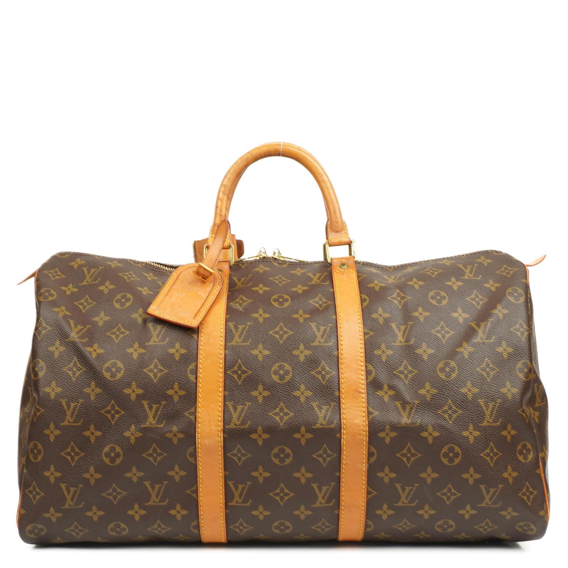 Louis Vuitton Keepall 50 Monogram Canvas Reisetasche