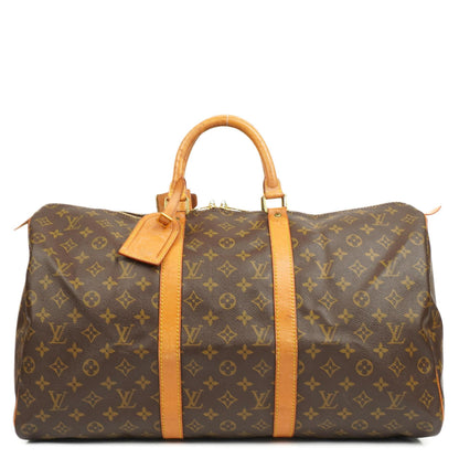 Louis Vuitton Keepall 50 Monogram Canvas Reisetasche