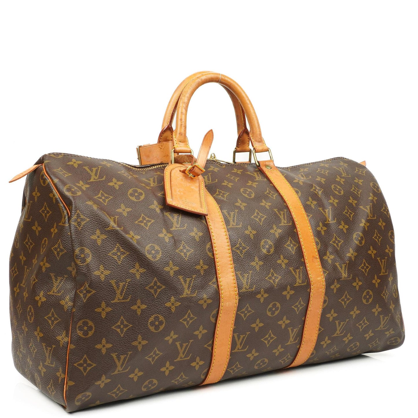 Louis Vuitton Keepall 50 Monogram Canvas Reisetasche