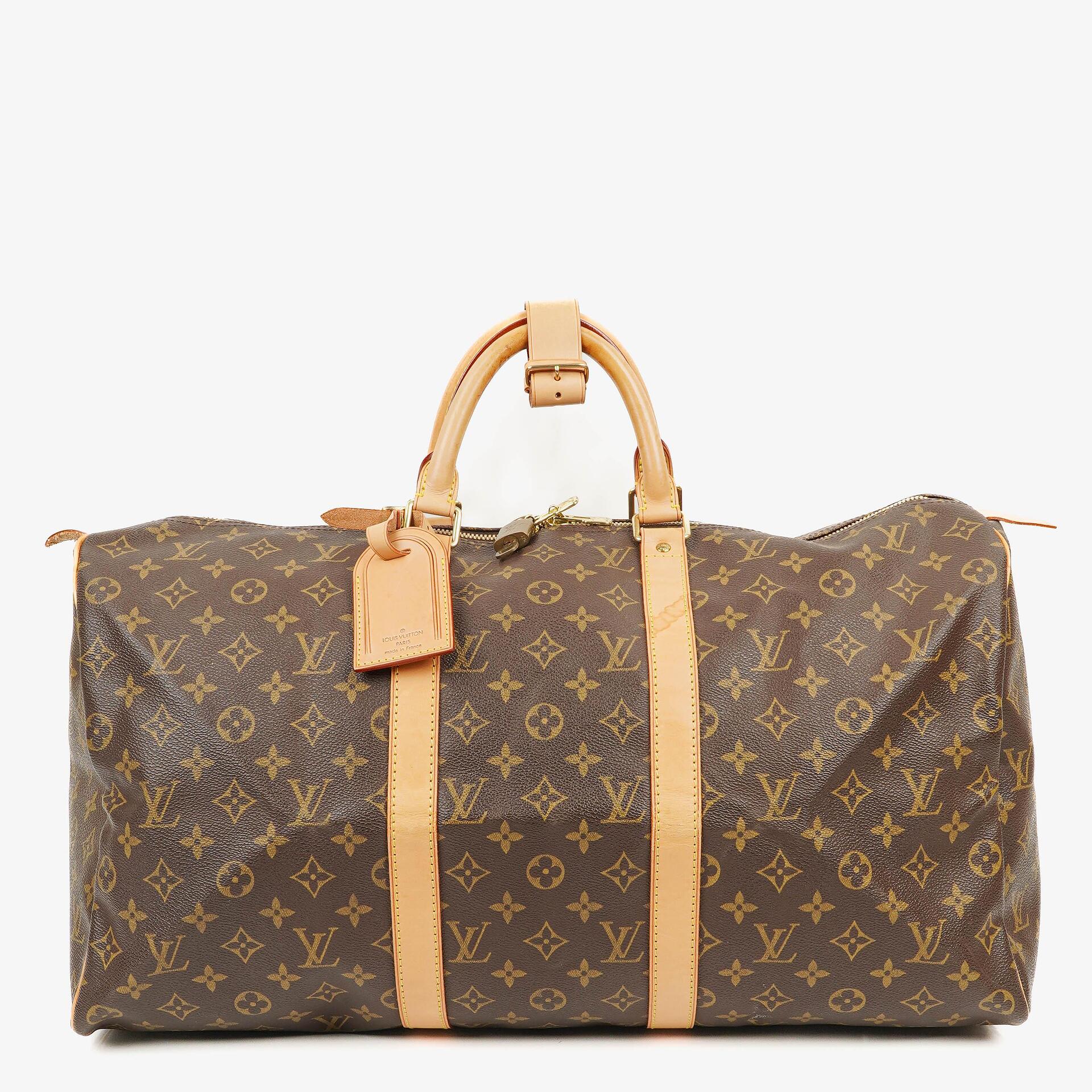Louis Vuitton Keepall 50 Monogram Canvas Reisetasche