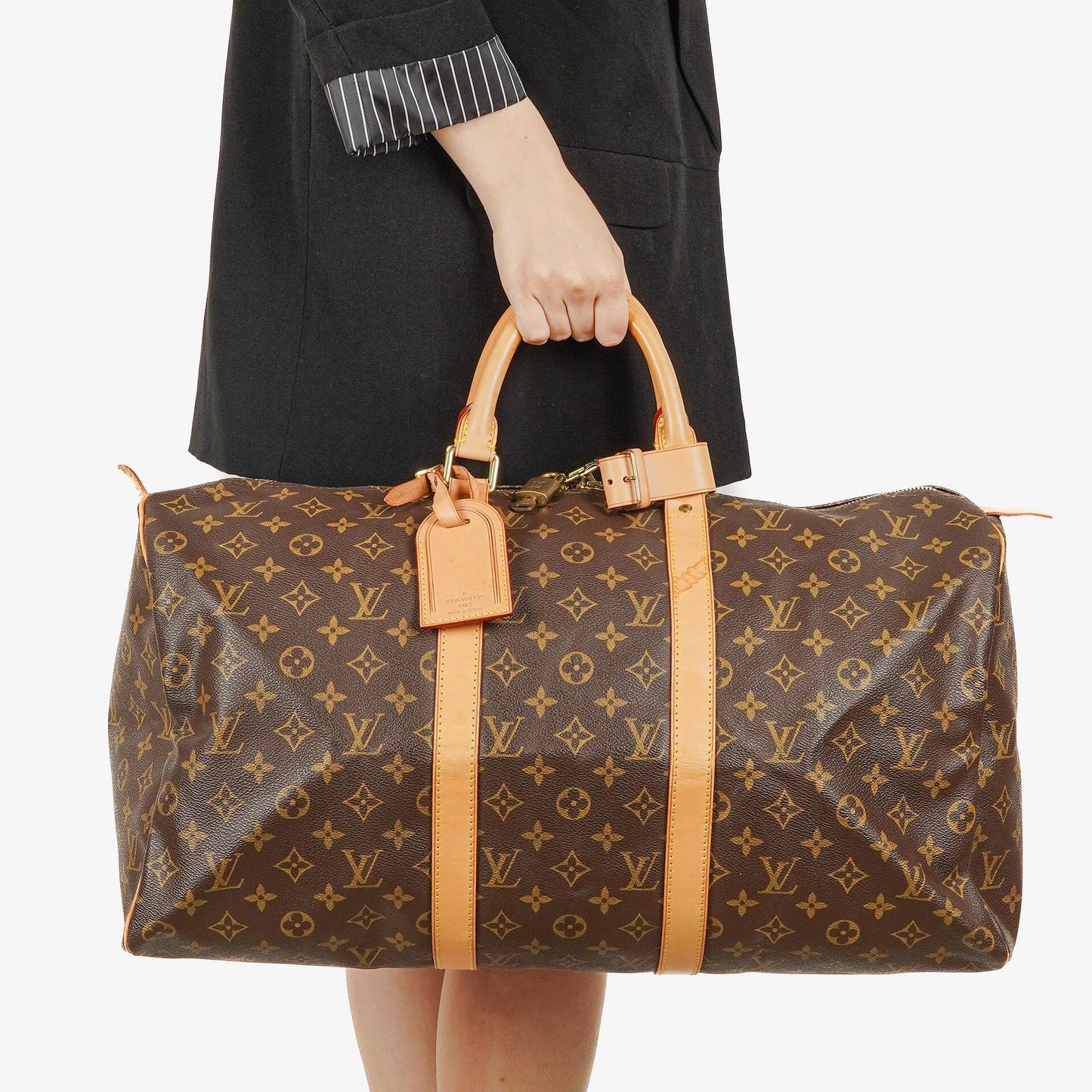 Louis Vuitton Keepall 50 Monogram Canvas Reisetasche