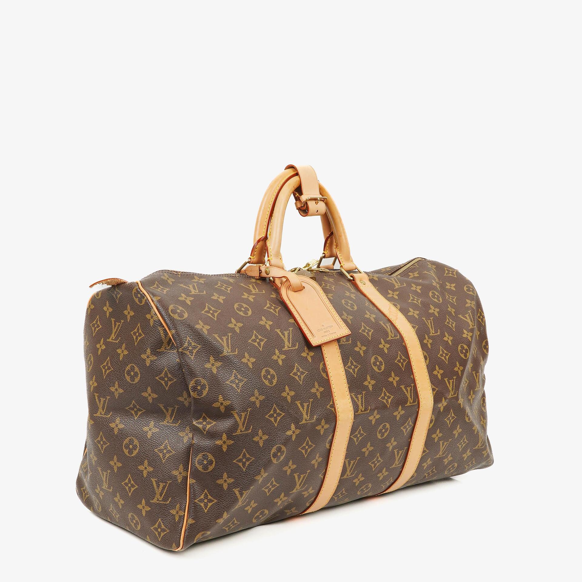 Louis Vuitton Keepall 50 Monogram Canvas Reisetasche
