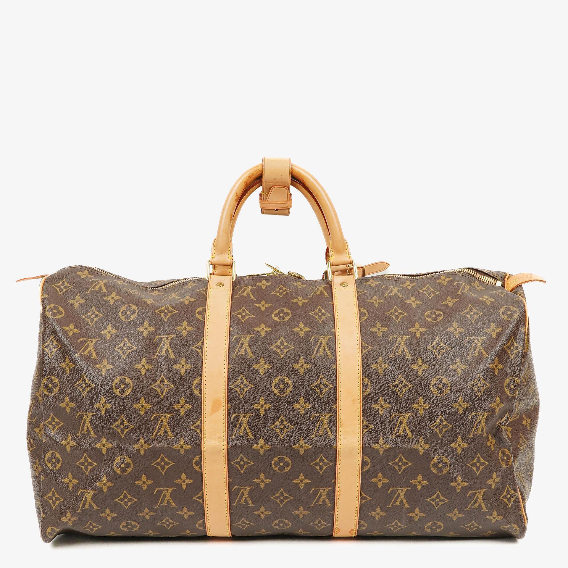 Louis Vuitton Keepall 50 Monogram Canvas Reisetasche