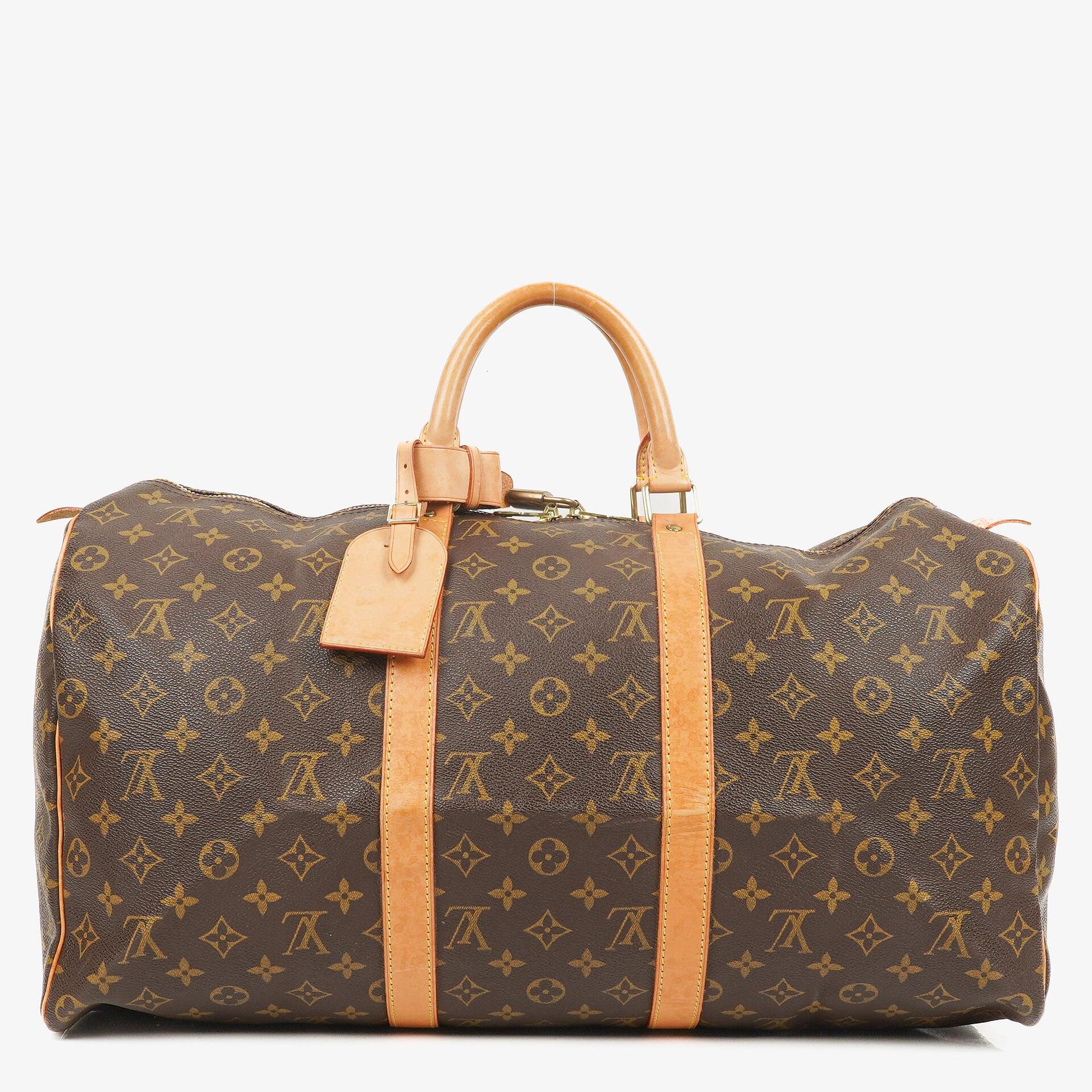 Louis Vuitton Keepall 50 Reisetasche aus Monogram Canvas