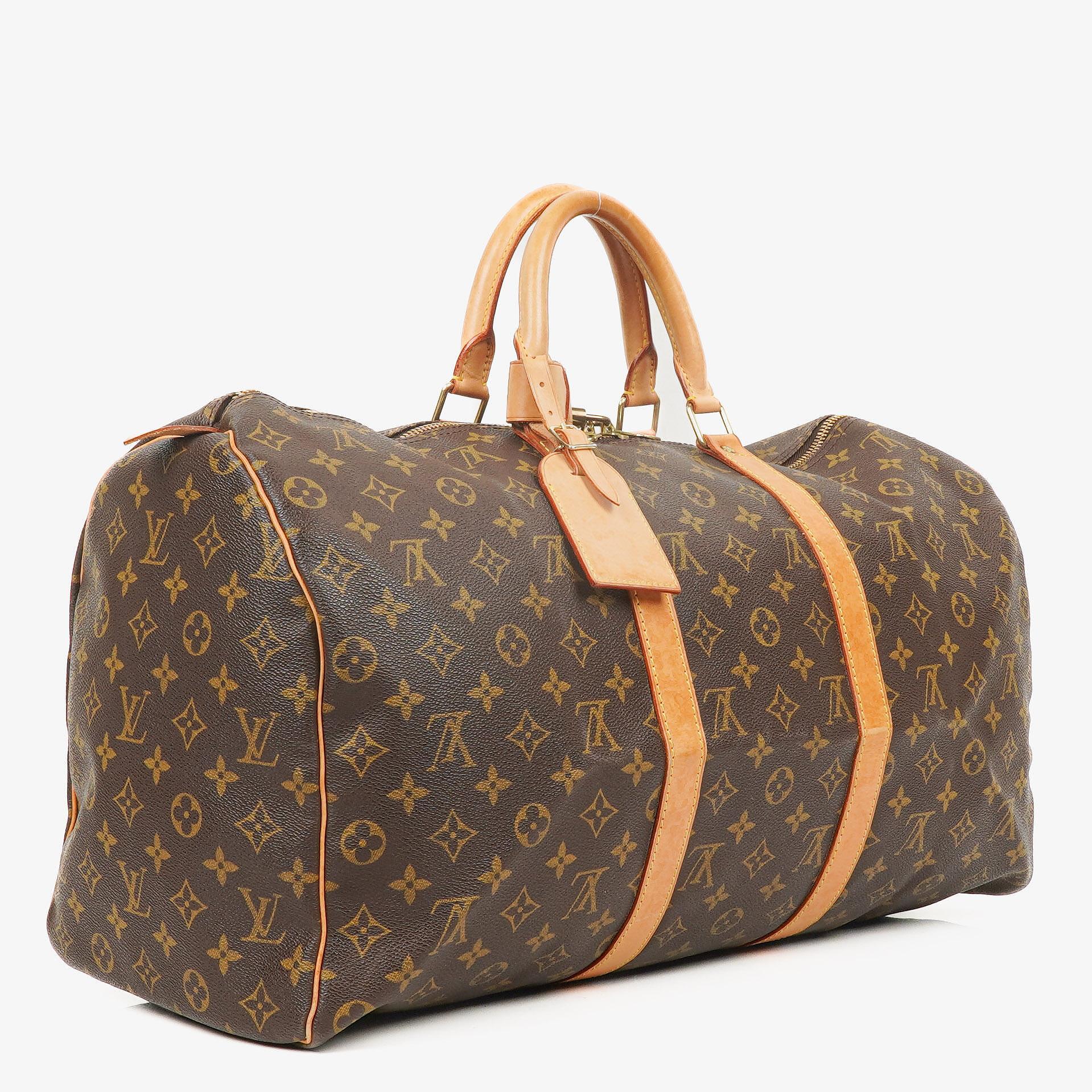 Louis Vuitton Keepall 50 Reisetasche aus Monogram Canvas
