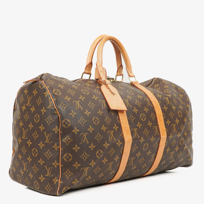 Louis Vuitton Keepall 50 Reisetasche aus Monogram Canvas