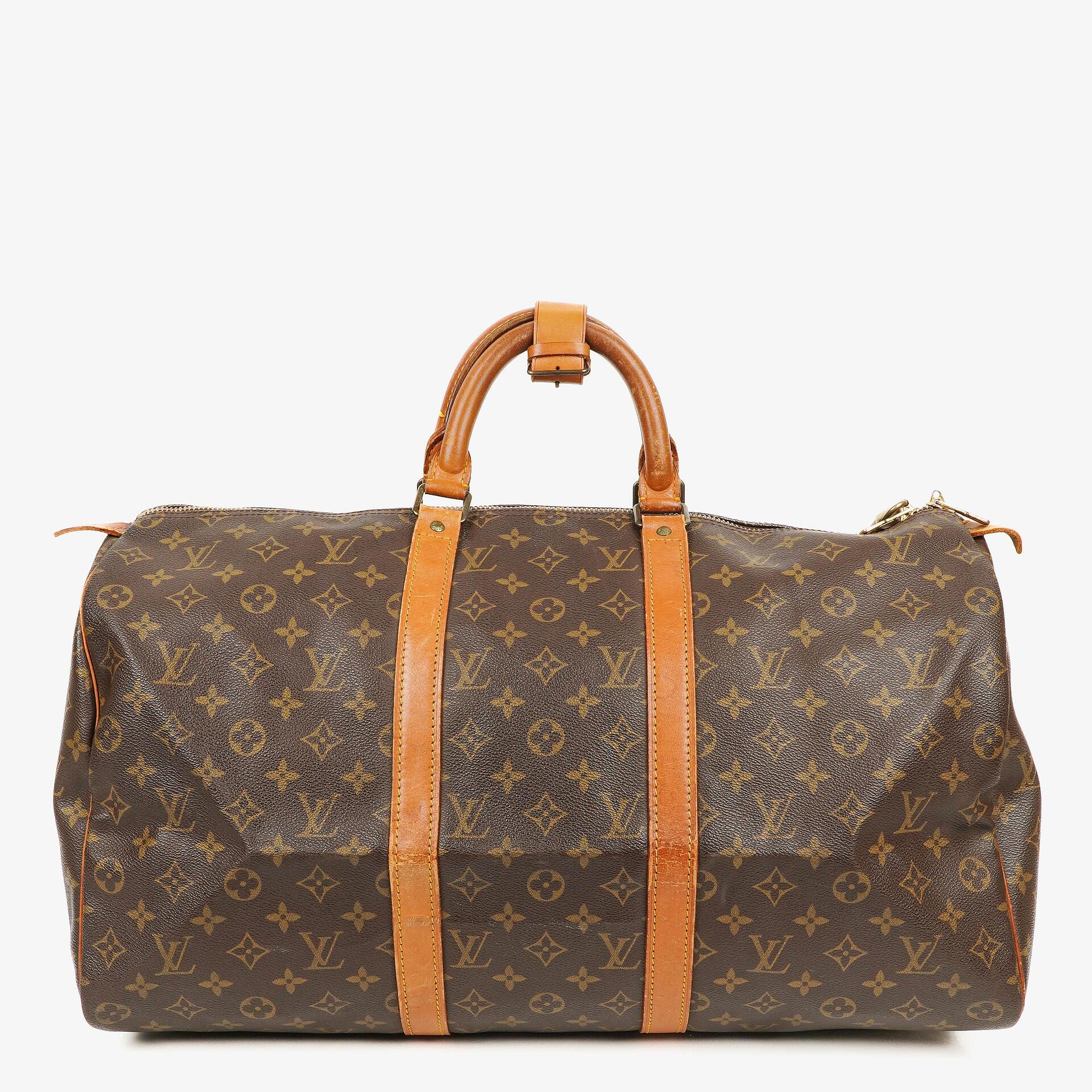 Louis Vuitton Keepall 50 Reisetasche aus Monogram Canvas