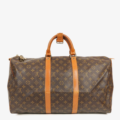 Louis Vuitton Keepall 50 Reisetasche aus Monogram Canvas