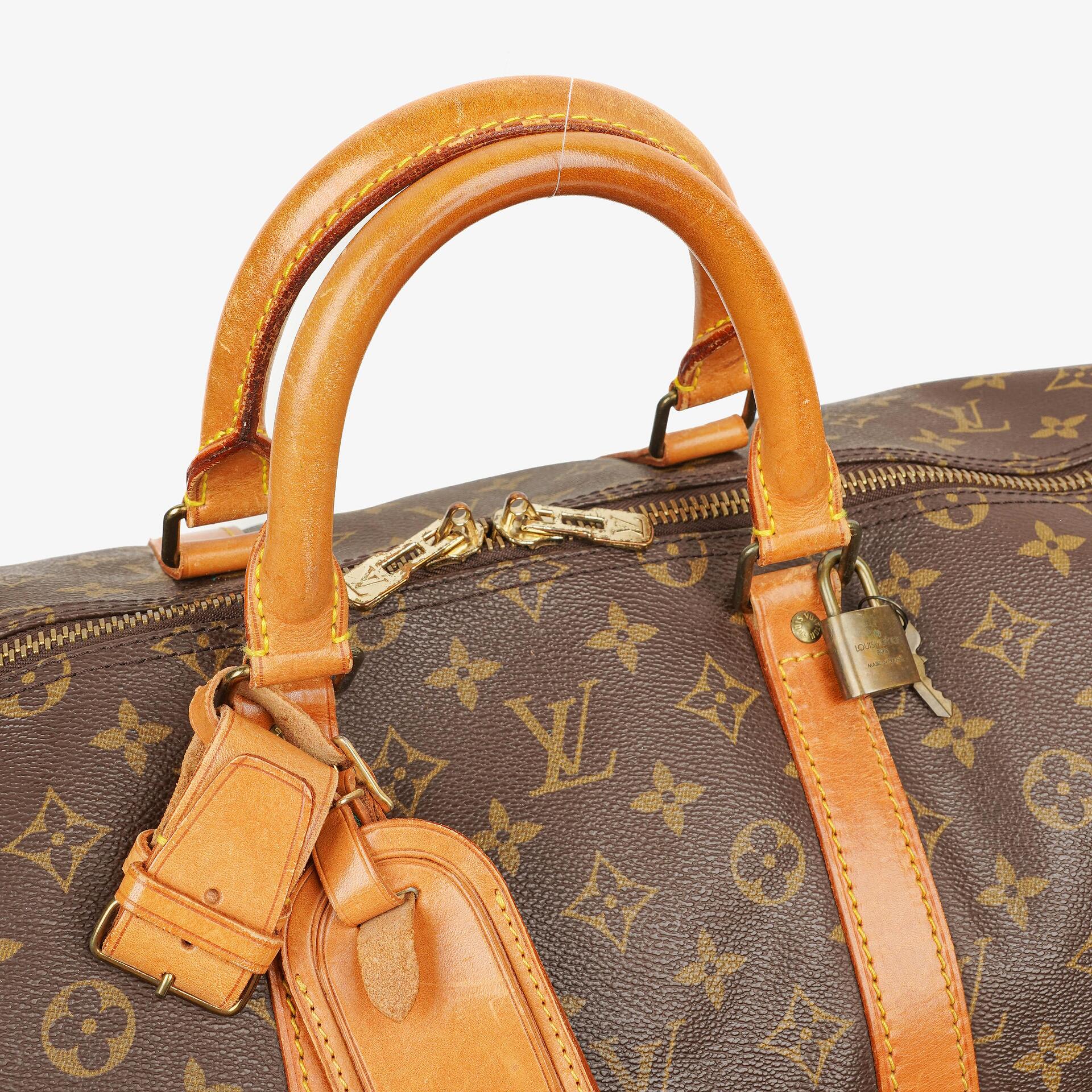 Louis Vuitton Keepall 55 Bandoulière Reisetasche aus Monogram Canvas