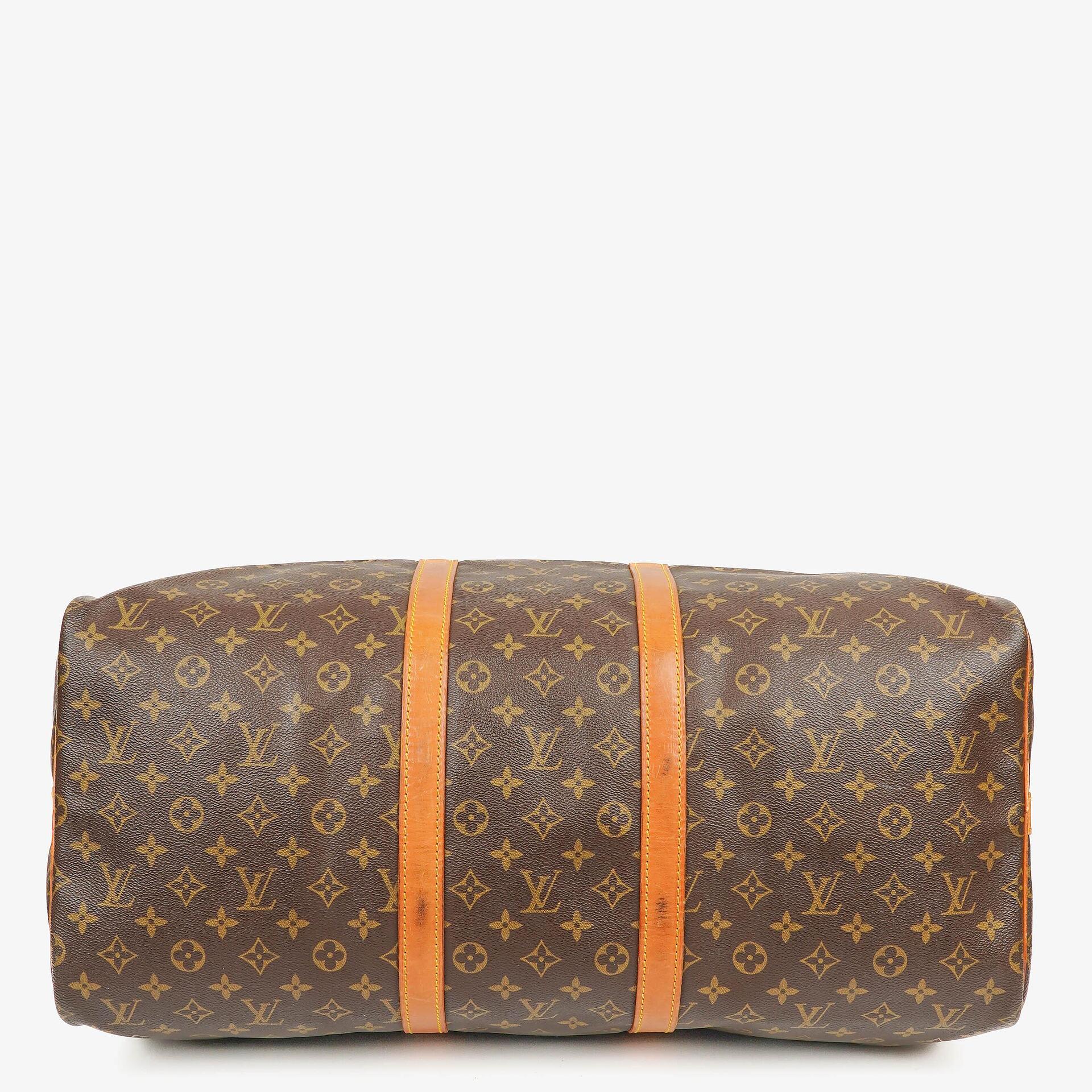 Louis Vuitton Keepall 55 Bandoulière Reisetasche aus Monogram Canvas