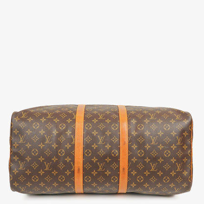 Louis Vuitton Keepall 55 Bandoulière Reisetasche aus Monogram Canvas
