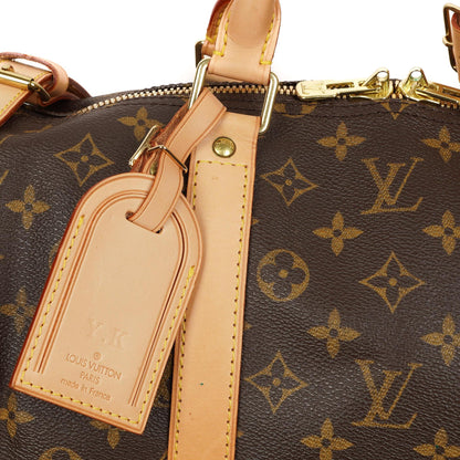 Louis Vuitton Keepall 55 Bandouliere Monogram Canvas Reisetasche