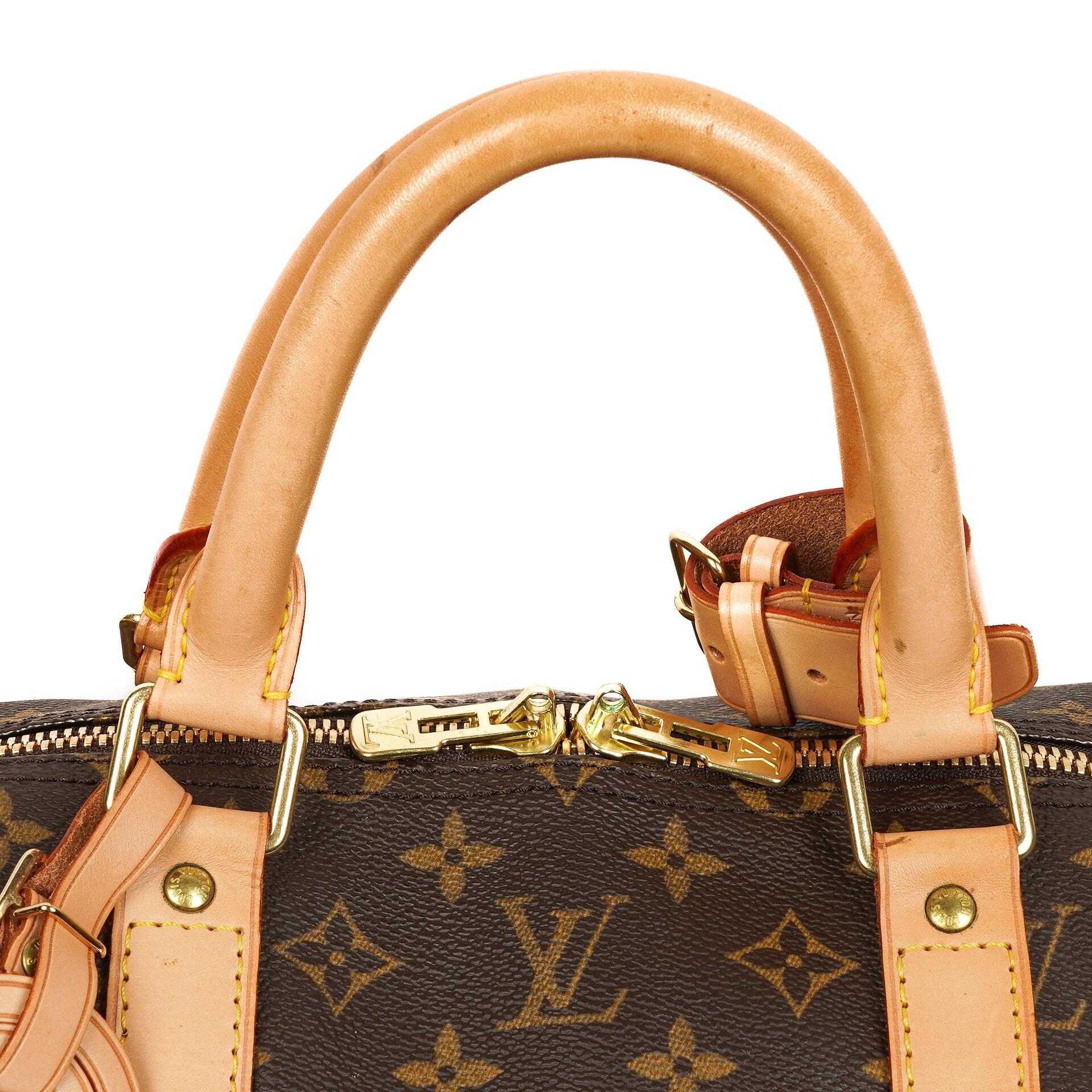 Louis Vuitton Keepall 55 Bandouliere Monogram Canvas Reisetasche