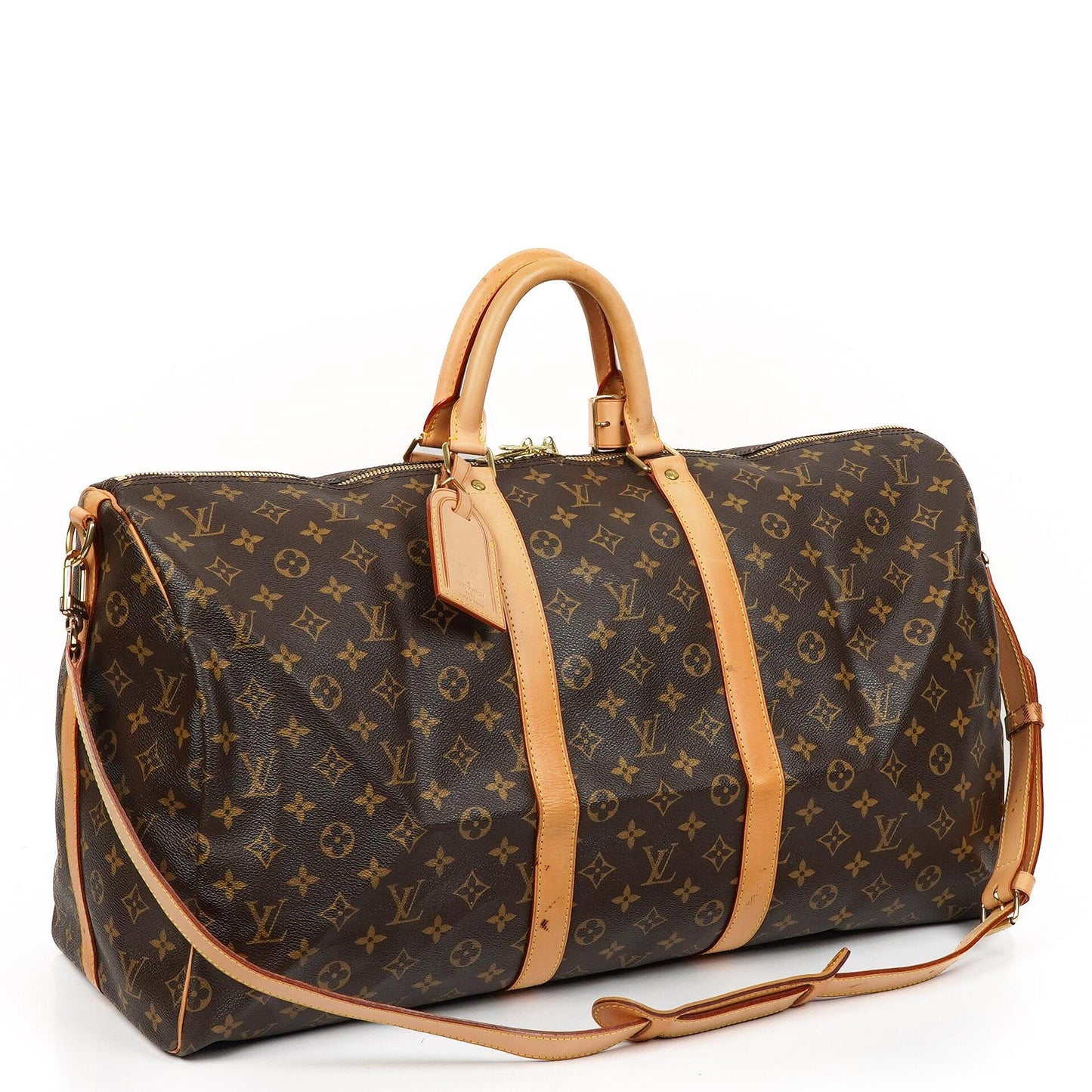 Louis Vuitton Keepall 55 Bandouliere Monogram Canvas Reisetasche