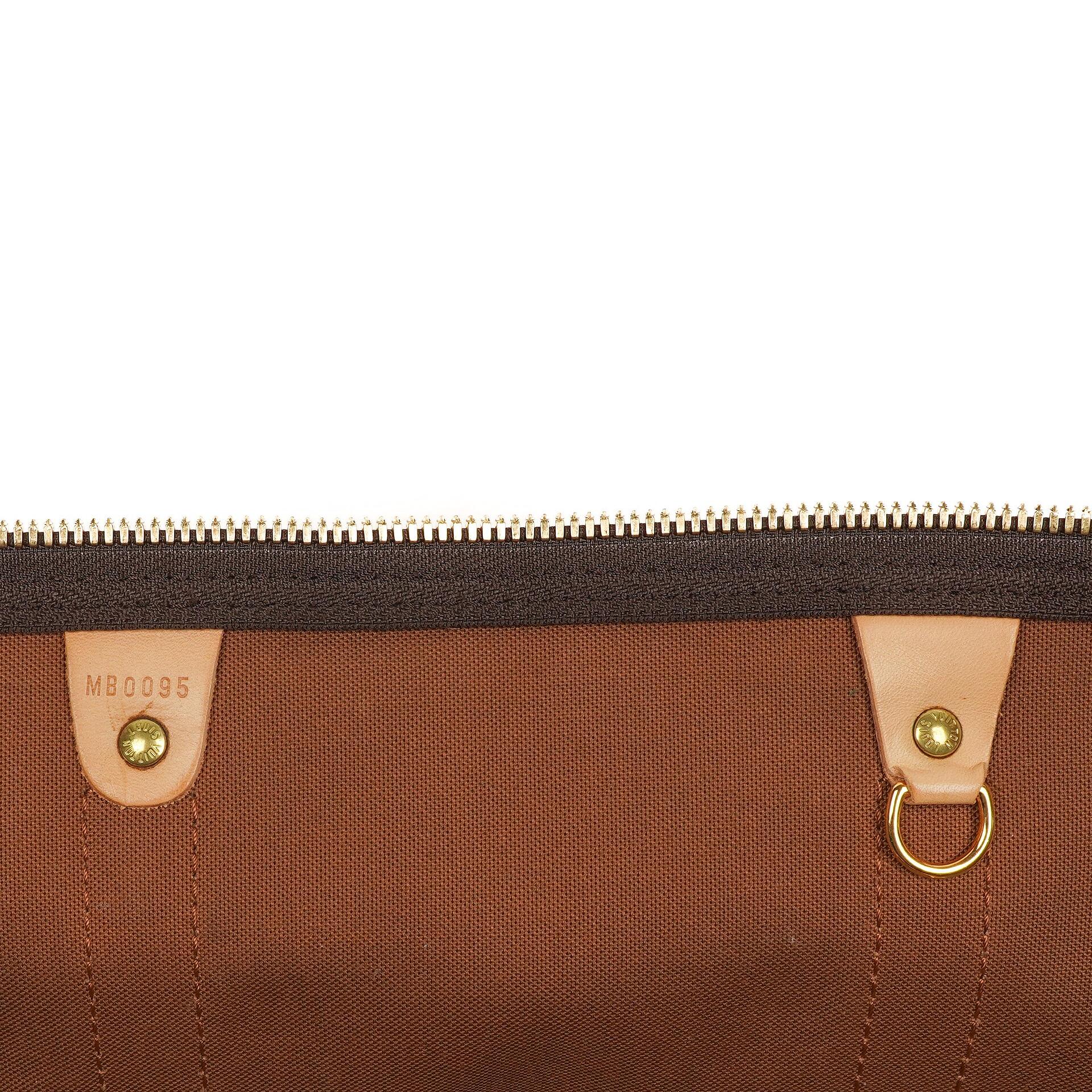 Louis Vuitton Keepall 55 Bandouliere Monogram Canvas Reisetasche