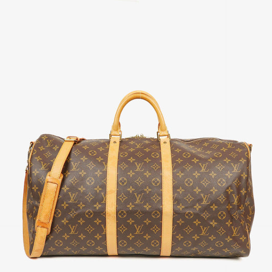 Louis Vuitton Keepall 55 Bandoulière Reisetasche aus Monogram Canvas