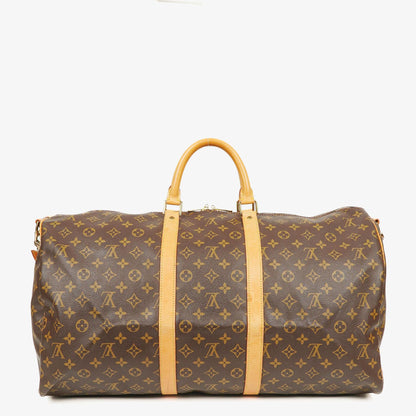 Louis Vuitton Keepall 55 Bandoulière Reisetasche aus Monogram Canvas