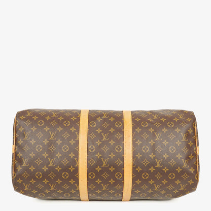 Louis Vuitton Keepall 55 Bandoulière Reisetasche aus Monogram Canvas