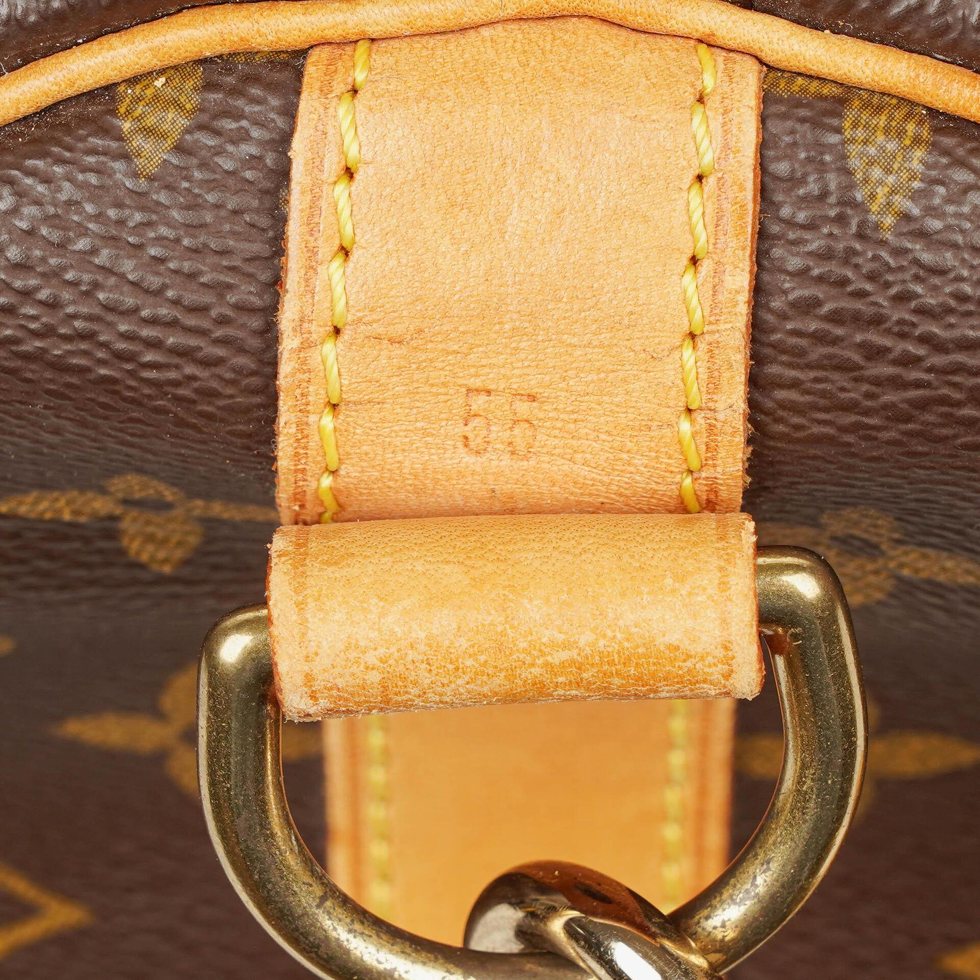 Louis Vuitton Keepall 55 Bandoulière Reisetasche aus Monogram Canvas