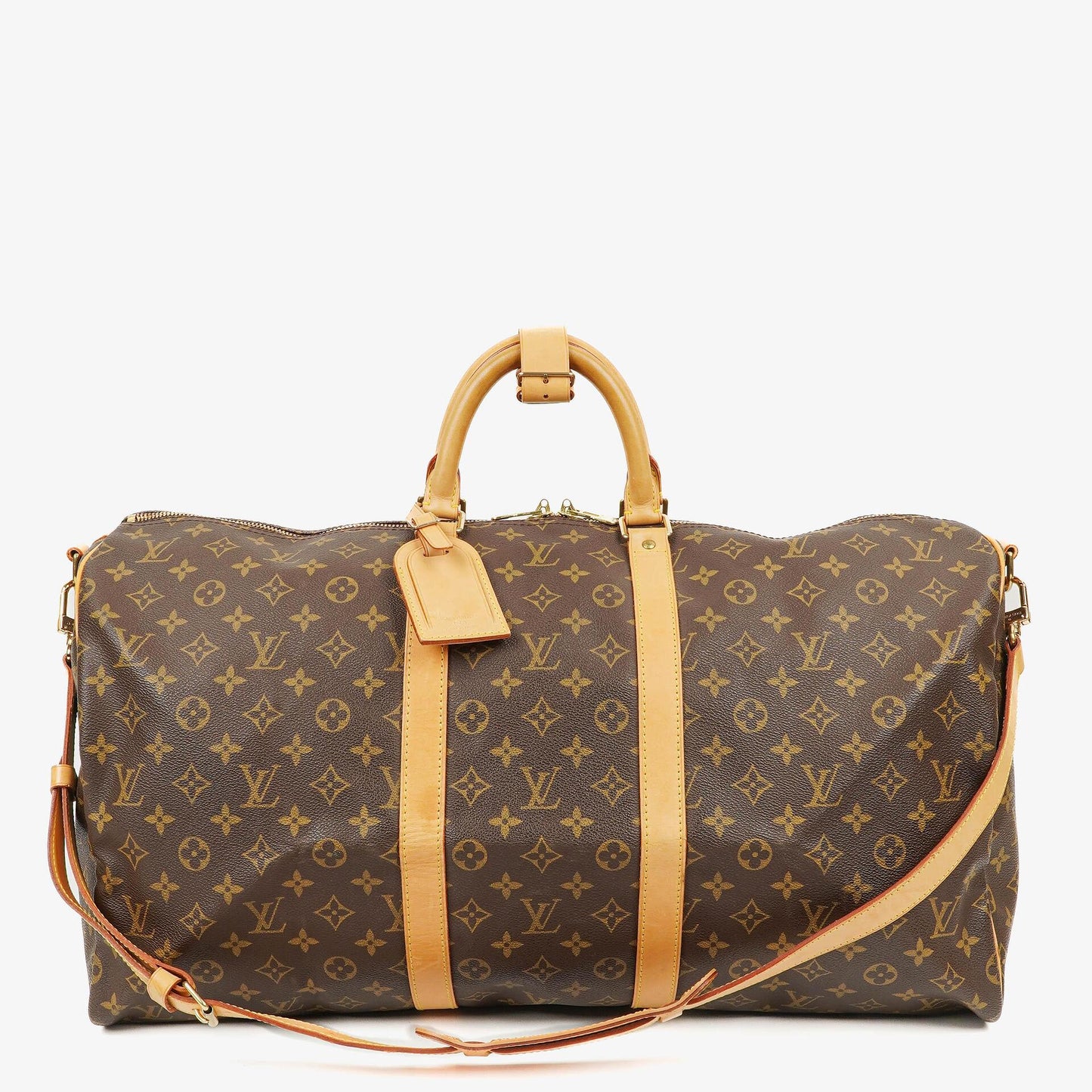 Louis Vuitton Keepall 55 Bandoulière Reisetasche aus Monogram Canvas