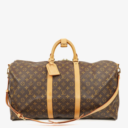 Louis Vuitton Keepall 55 Bandoulière Reisetasche aus Monogram Canvas