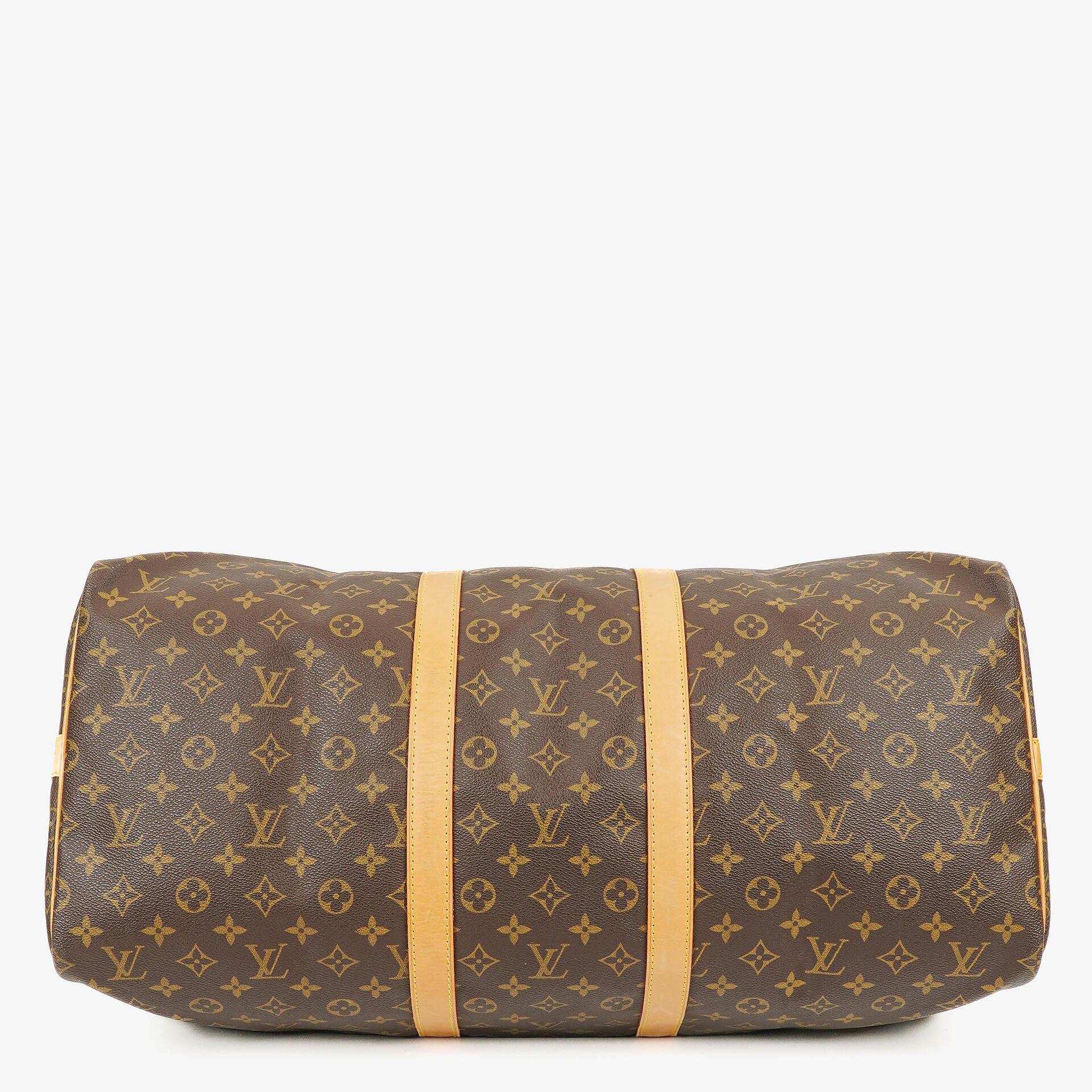 Louis Vuitton Keepall 55 Bandoulière Reisetasche aus Monogram Canvas