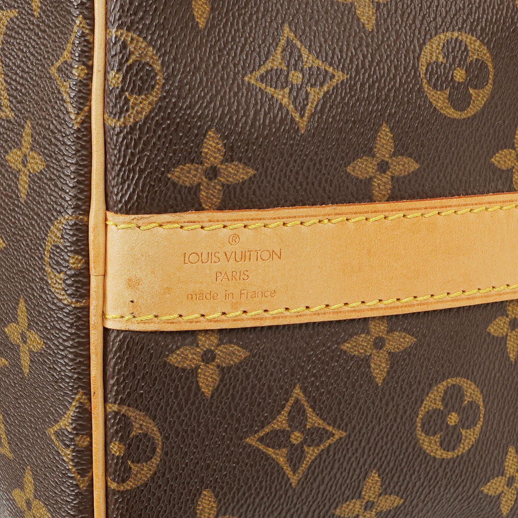 Louis Vuitton Keepall 55 Bandoulière Reisetasche aus Monogram Canvas