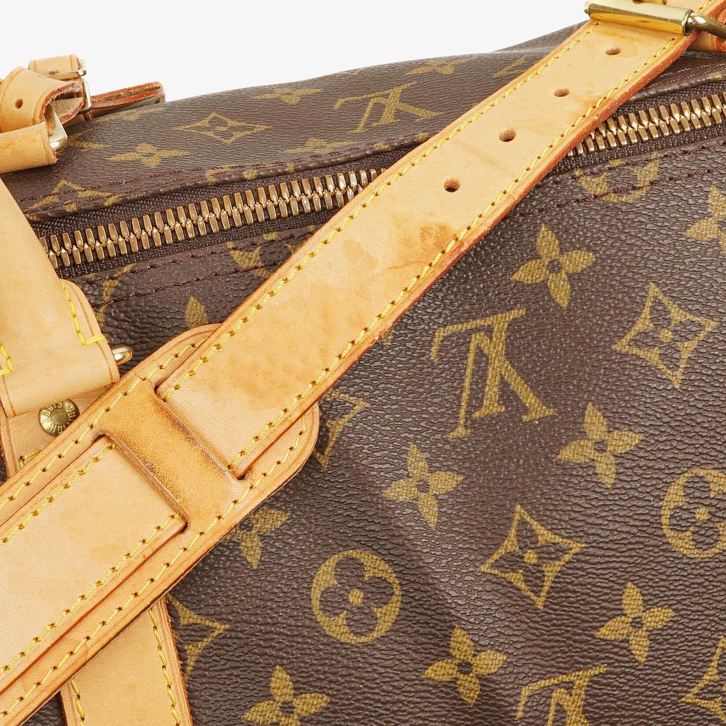 Louis Vuitton Keepall 55 Bandoulière Reisetasche aus Monogram Canvas