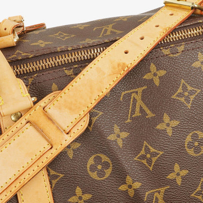 Louis Vuitton Keepall 55 Bandoulière Reisetasche aus Monogram Canvas