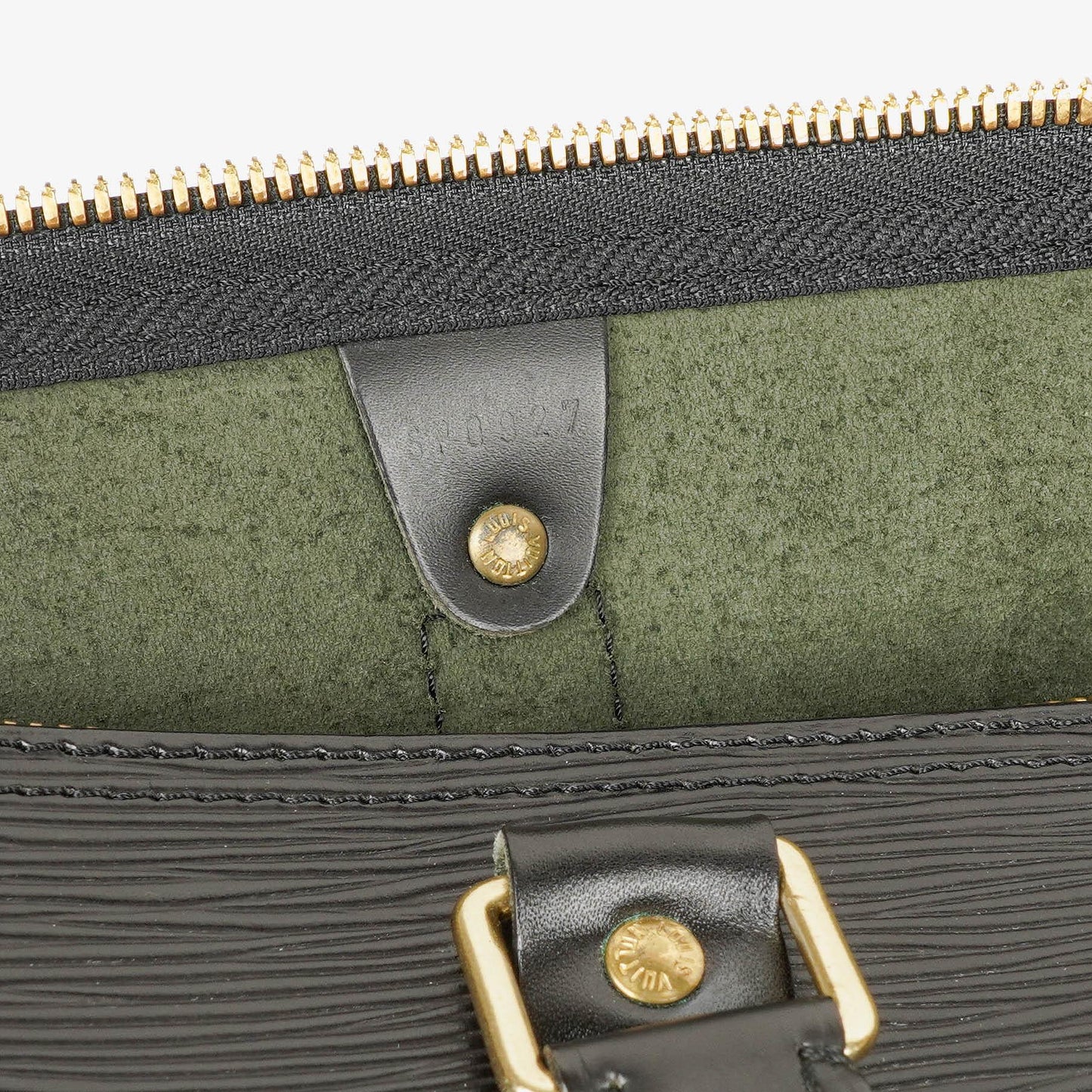 Louis Vuitton Keepall 55 Schwarze EPI Leder Reisetasche