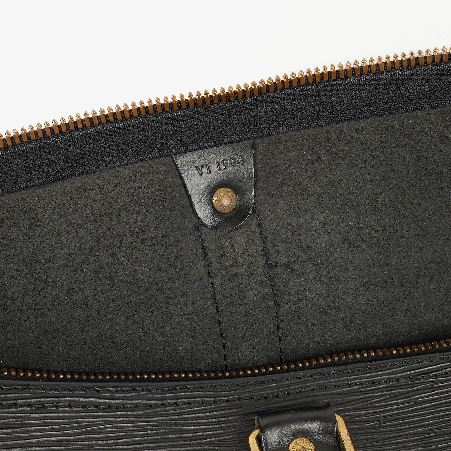 Louis Vuitton Keepall 55 Reisetasche in Schwarz aus Epi Leder
