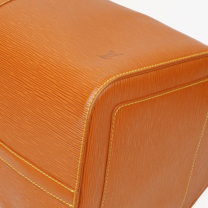 Louis Vuitton Keepall 55 Reisetasche aus Epi Leder in Cognac