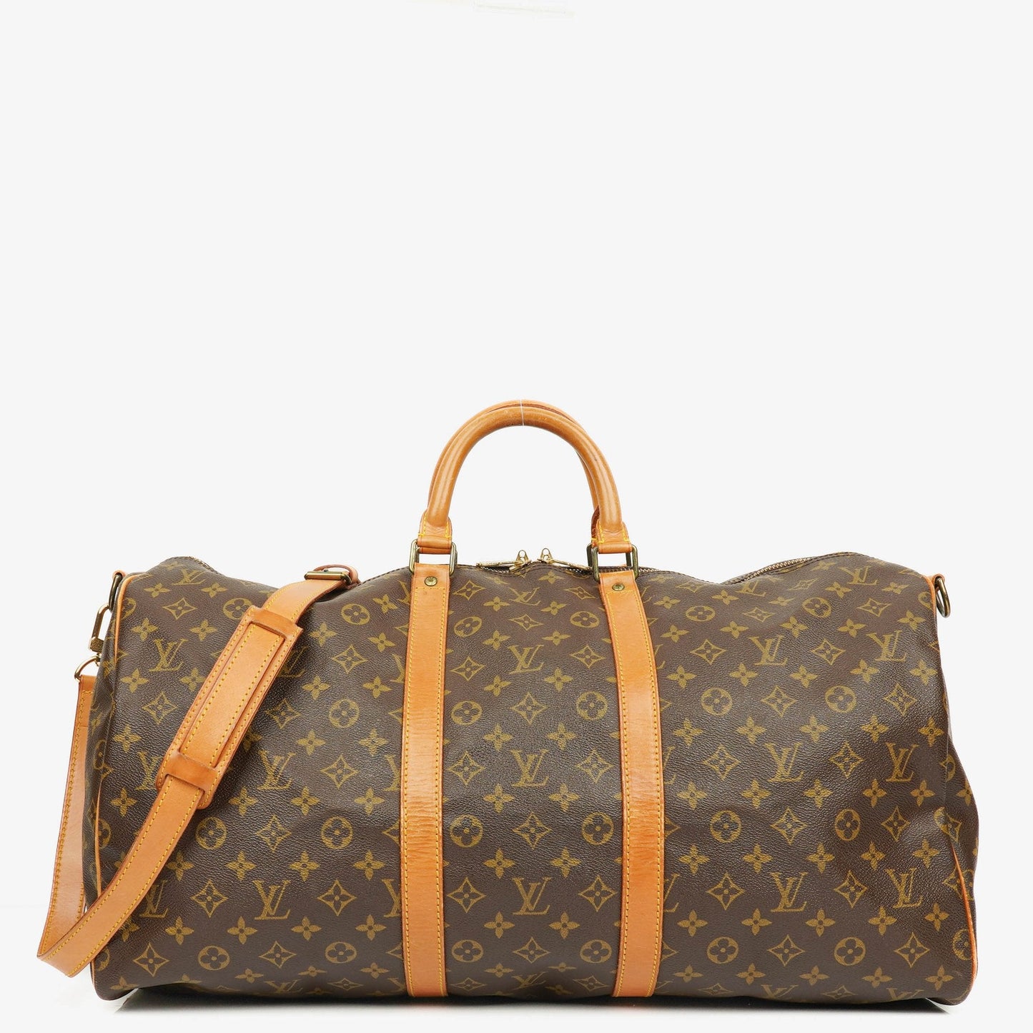 Louis Vuitton Keepall 55 Bandoulière Reisetasche aus Monogram Canvas