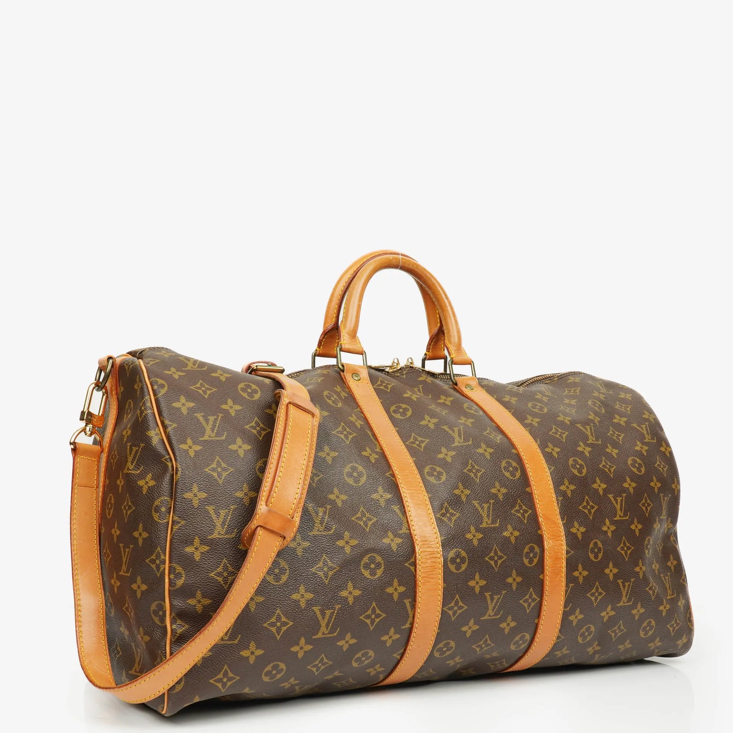 Louis Vuitton Keepall 55 Bandoulière Reisetasche aus Monogram Canvas