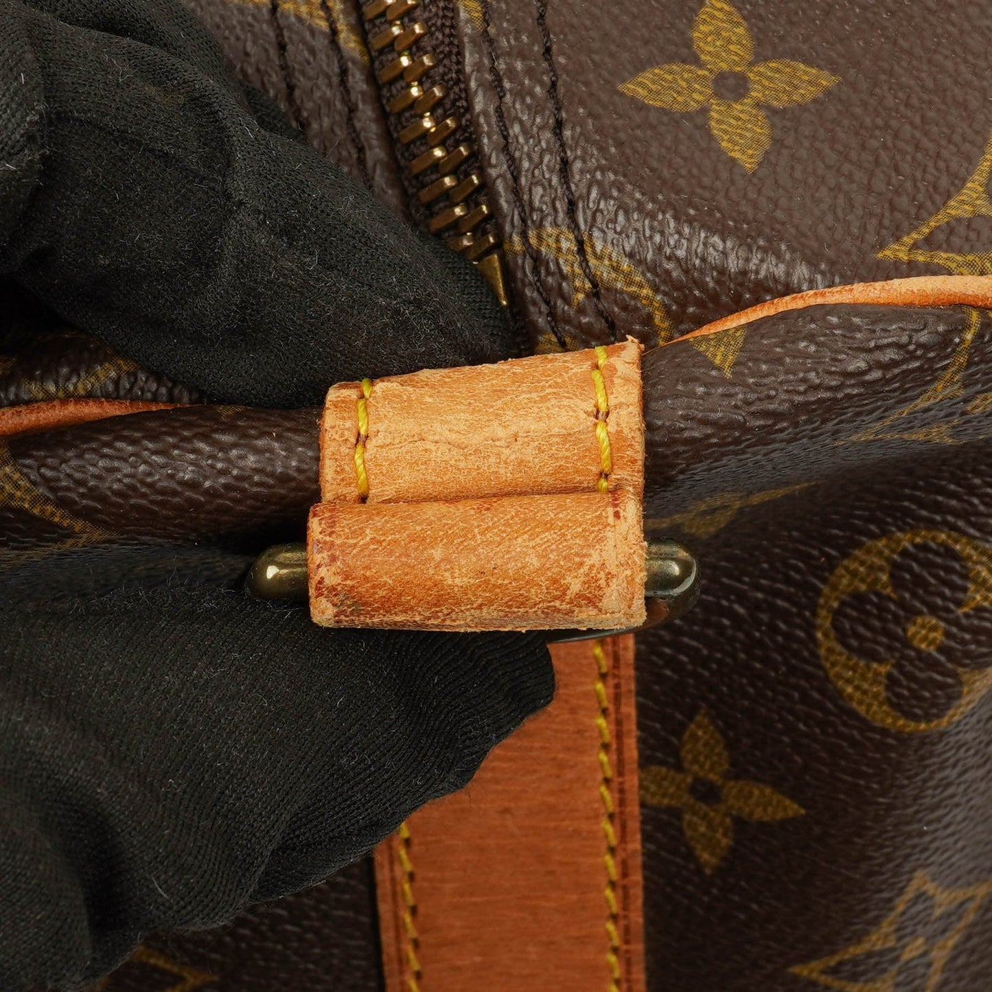 Louis Vuitton Keepall 55 Bandoulière Reisetasche aus Monogram Canvas