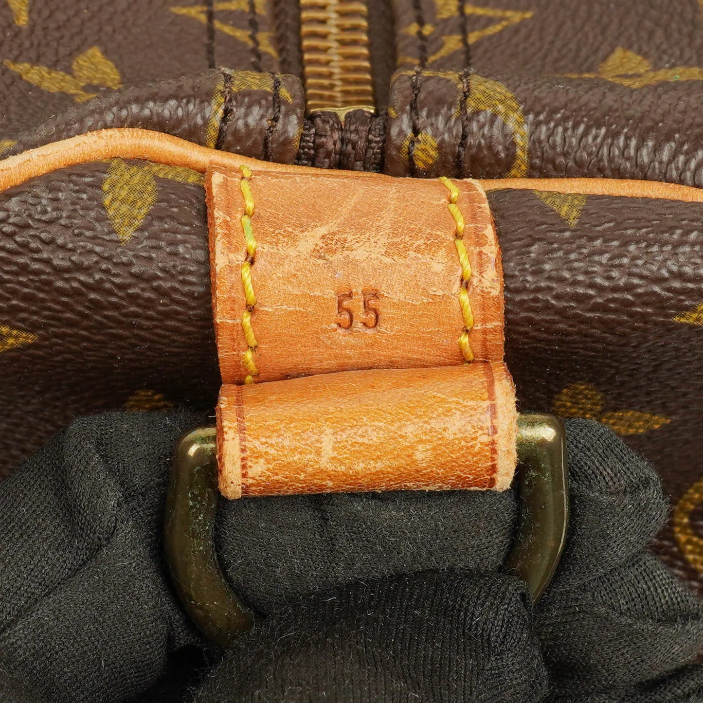 Louis Vuitton Keepall 55 Bandoulière Reisetasche aus Monogram Canvas