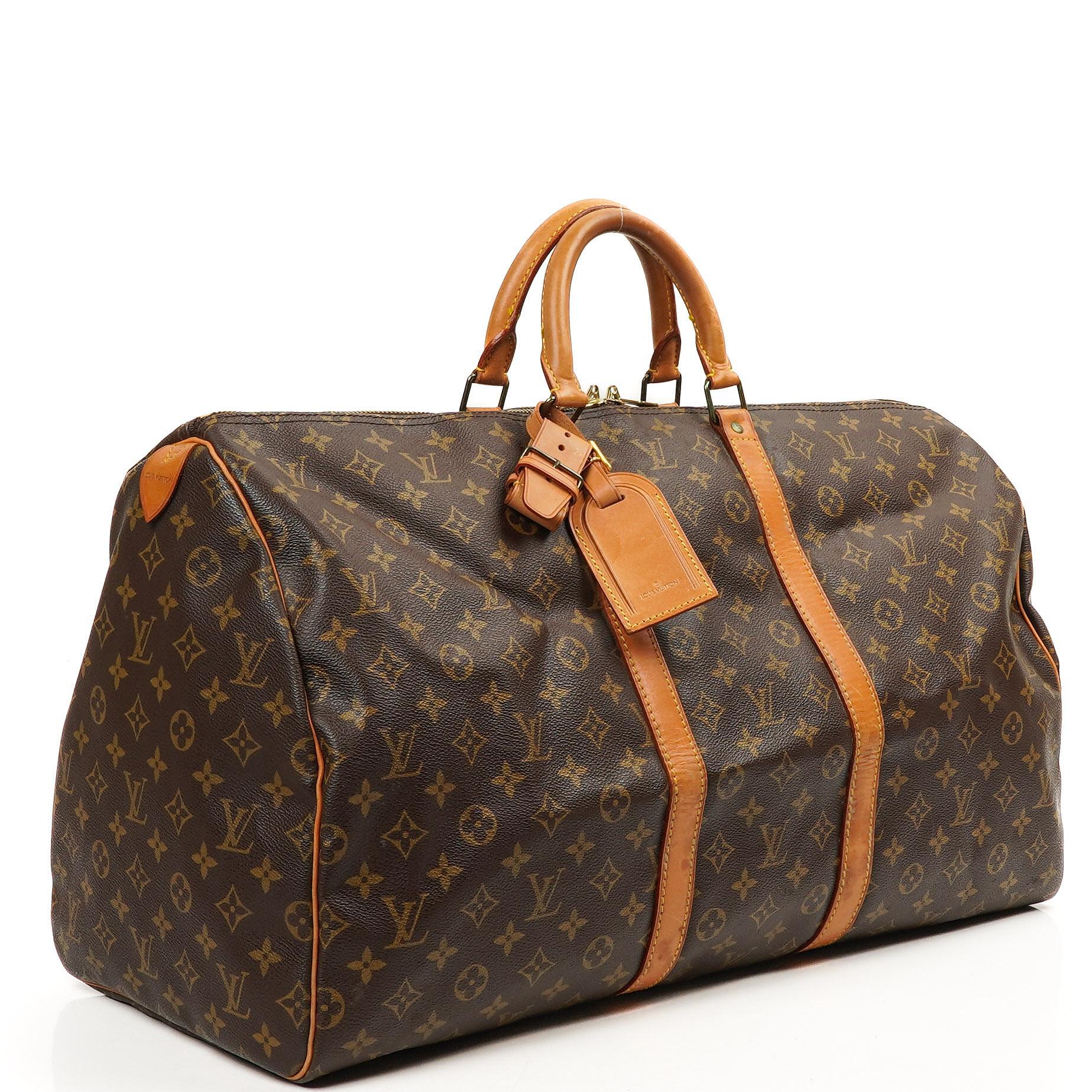 Louis Vuitton Keepall 55 Monogram Canvas Reisetasche