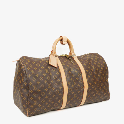 Louis Vuitton Keepall 55 Reisetasche aus Monogram Canvas