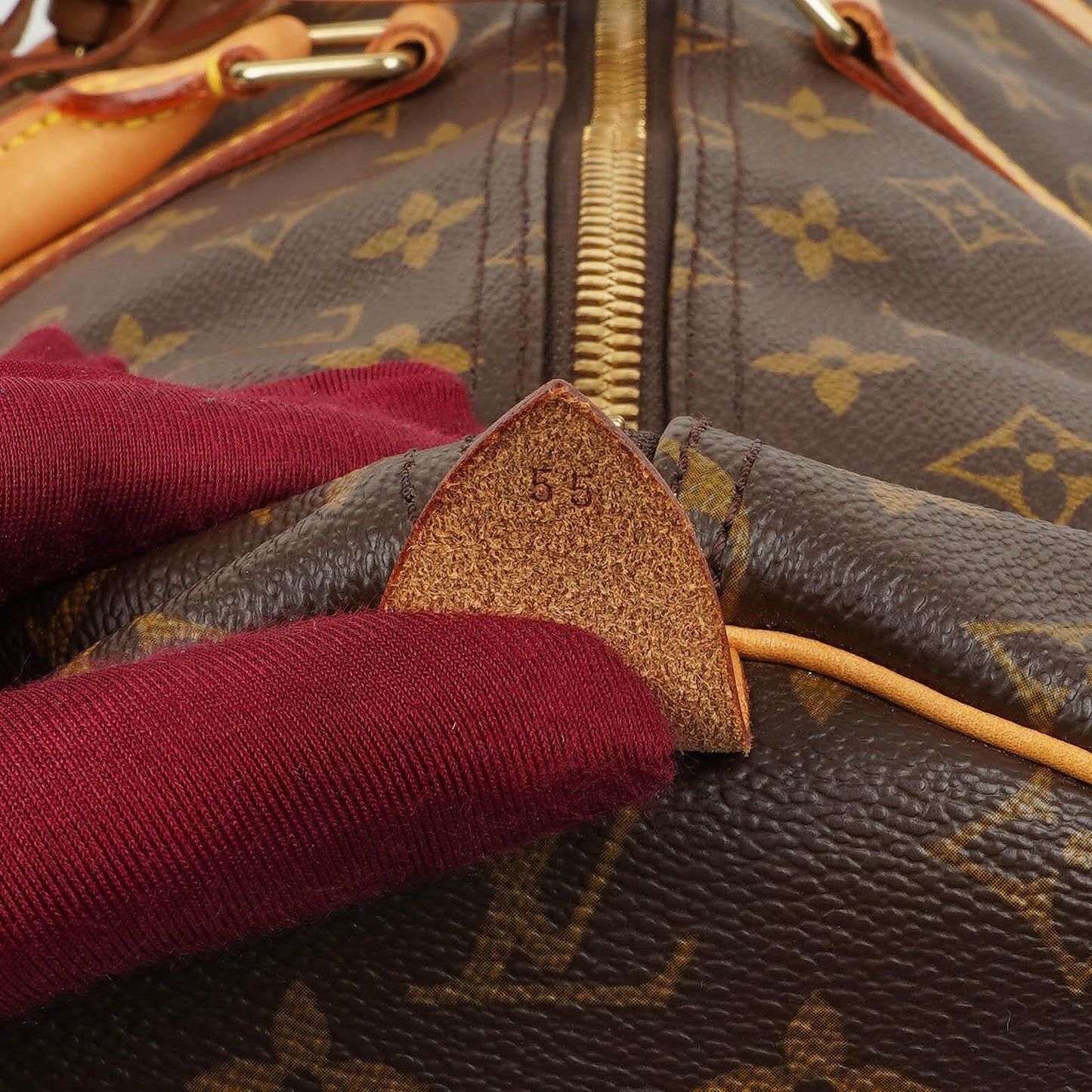 Louis Vuitton Keepall 55 Reisetasche aus Monogram Canvas