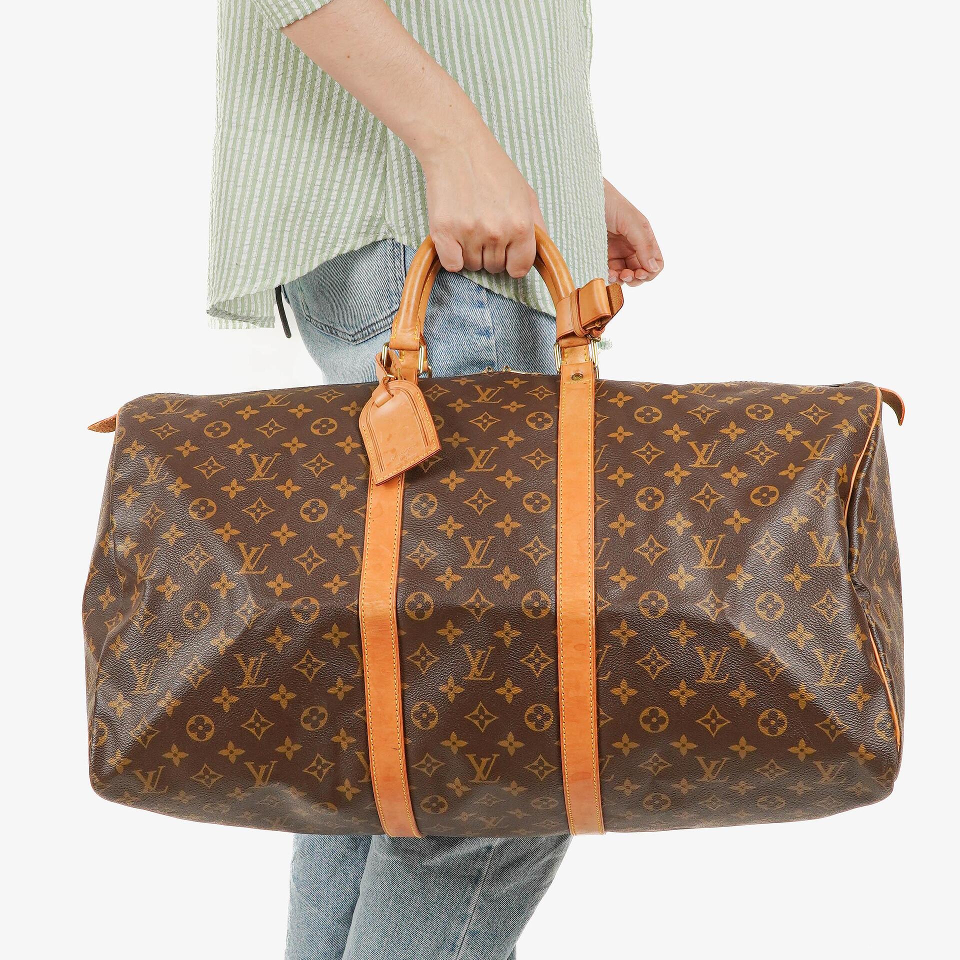 Louis Vuitton Keepall 55 Reisetasche aus Monogram Canvas
