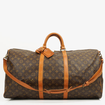 Louis Vuitton Keepall 60 Bandoulière Reisetasche aus Monogram Canvas