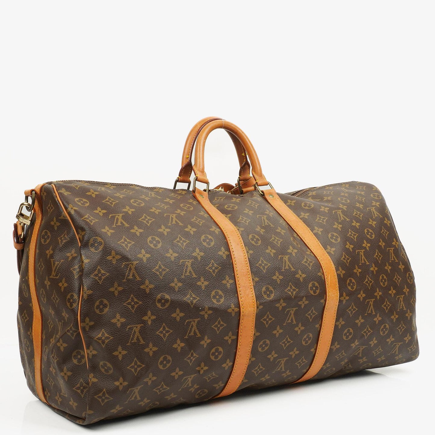 Louis Vuitton Keepall 60 Bandoulière Reisetasche aus Monogram Canvas