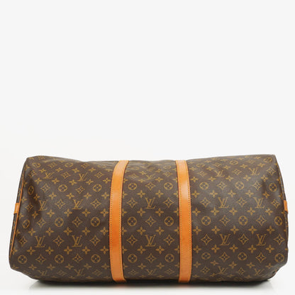 Louis Vuitton Keepall 60 Bandoulière Reisetasche aus Monogram Canvas