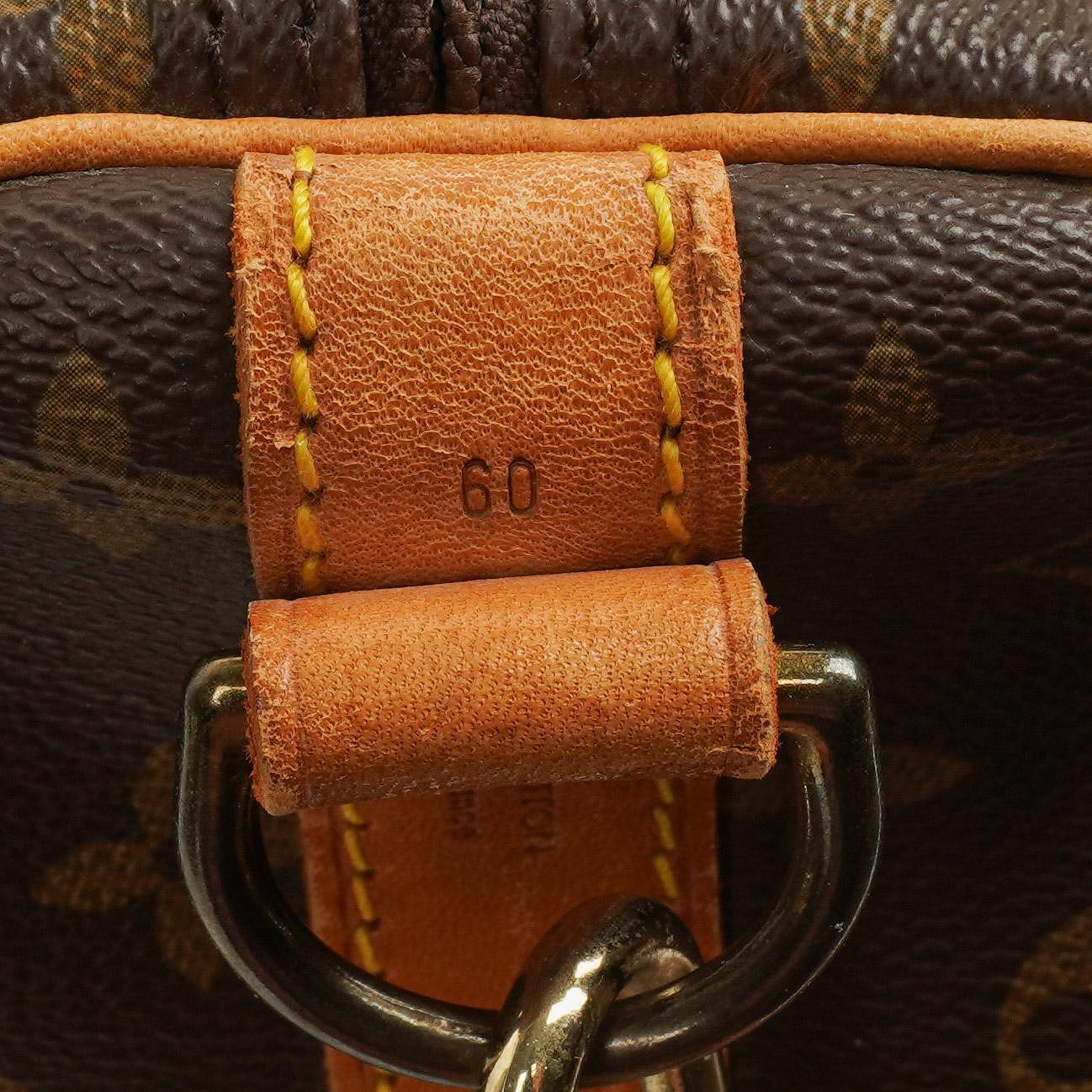 Louis Vuitton Keepall 60 Bandoulière Reisetasche aus Monogram Canvas