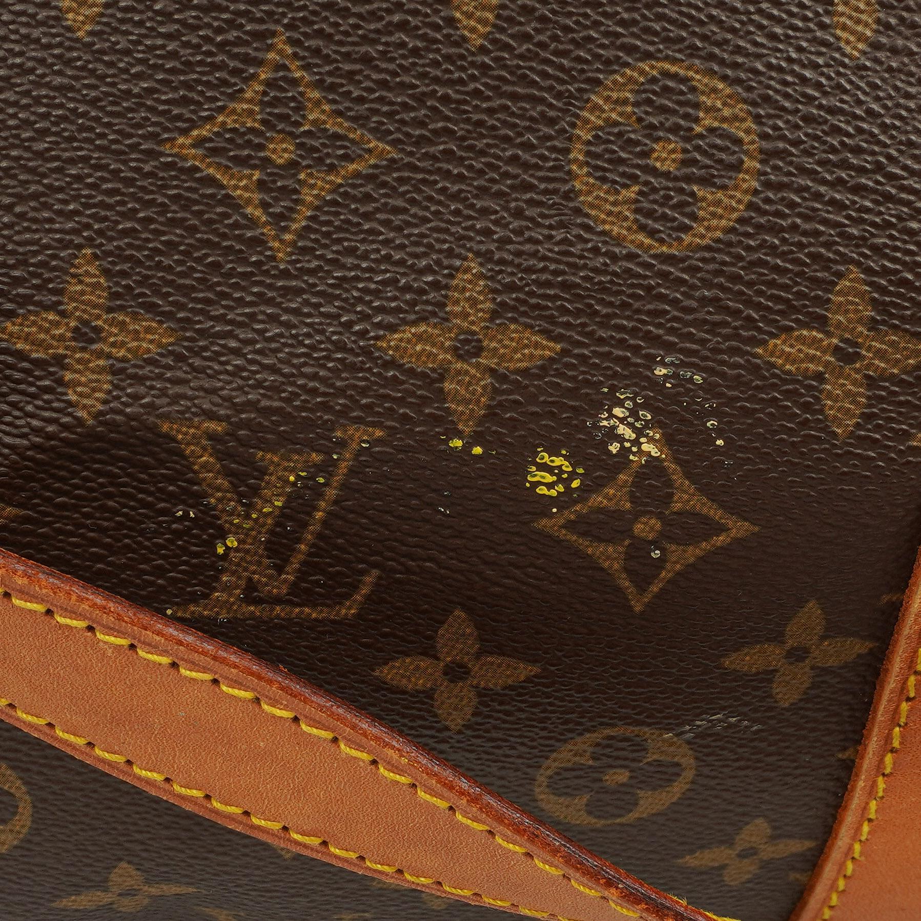 Louis Vuitton Keepall 60 Bandoulière Reisetasche aus Monogram Canvas